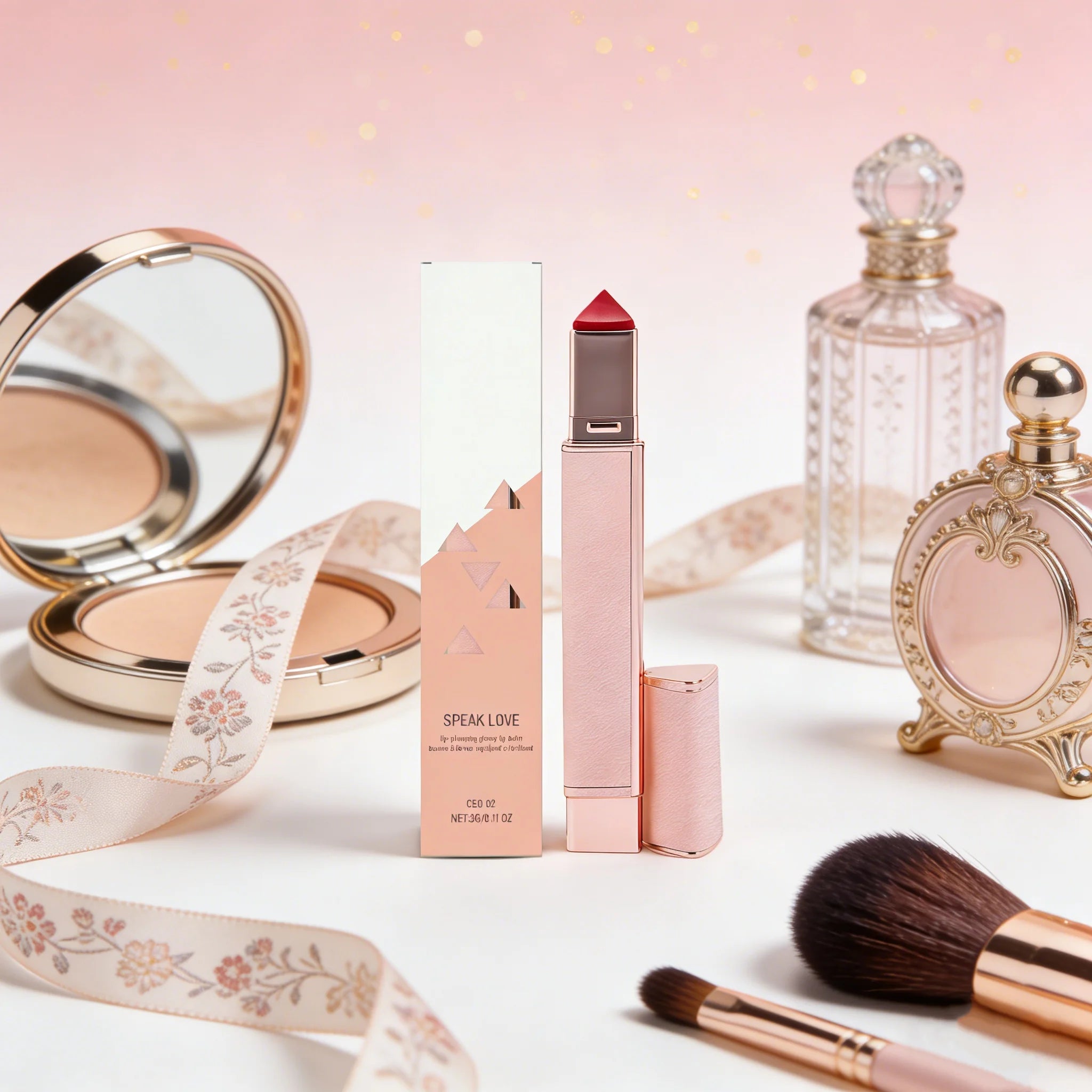 2-in-1 Nude & Red Matte Lipstick Balm